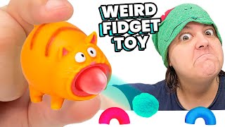 SUPER Unique amp WEIRD Fidget Toys Unboxing Review [upl. by On293]