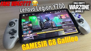 This is Not a Fake Video  Warzone Mobile Gameplay with Lenovo Legion Y700 2023  Gamesir G8 Galileo [upl. by Nytsrik]