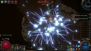 Kinetic BlastKinetic Bolt of Fragmentation Indigon MOM Wander Showcase PoE 323 Affliction League [upl. by Nyllek]