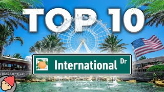 Top 10 Attractions on International Drive Orlando  2024 [upl. by Assila]