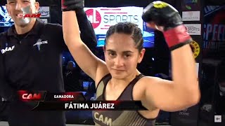 MMA Argentino CAM 2852022 La Tucumana Fatima Juarez avanza a la final [upl. by Enitsud243]