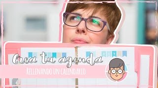 Crea tu agenda Rellenar el calendario [upl. by Ulrica]