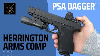 Herrington Arms Comp for PSA Dagger [upl. by Akinorev]