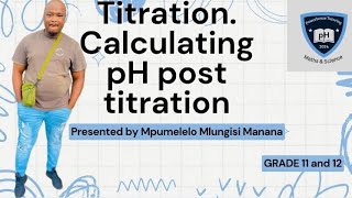 CHEMISTRY  ACIDS and BASES  TITRATION  pH etc [upl. by Emelin]