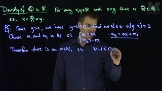 The Density of the Rational Numbers in the Real Numbers [upl. by Kandy322]