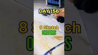 Lottery🎟️ lag gai 🤑🤩156 minivlog miniartvlog art commission artistlife shorts [upl. by Goldston]