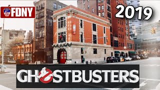 Ghostbusters Firehouse Newly Restored 2019 FDNY Ladder 8 amp My Emotional Visit To The 911 Memorial [upl. by Anitsirk]