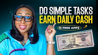 13 FREE Apps To Make Money From Your Phone – Easy Cash In 2024 [upl. by Otrebireh]