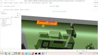 PTC creo associative with AbaqusCAEupdate [upl. by Ttirrej]