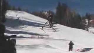 Ski Bike BIG AIR CONTEST Durango Mountain Resort COLORADO [upl. by Red]