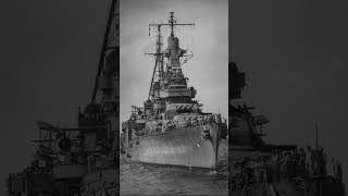 USS Indianapolis date unkown ytshort ww2 [upl. by Alecram]