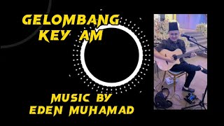 Gelombang by Salamiah Hassan  Karaoke  Male [upl. by Scotti299]