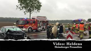 Schwerer Unfall in Geilenkirchen Hatterath [upl. by Nnaarat400]