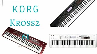 Korg Kross 2 61key Synthesizer Workstation  Demo [upl. by Aiderfla]