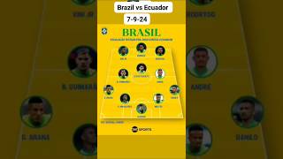 Brazil vs Ecuador [upl. by Vod]