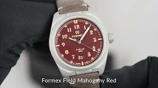 Formex Field Mahogany Red [upl. by Ikeda306]