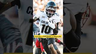 Colorado is EXPLOSIVE on OFFENSE🔥🦬 CollegeFootball ColoradoFootball [upl. by Higgins]