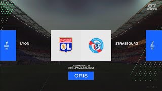 FC 25 Olympique Lyonnais vs Strasbourg Alsace  Championnat d’Angleterre 20242025 4K réalistes [upl. by Sucramaj126]