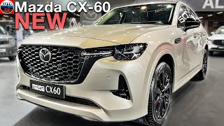 All NEW Mazda CX60 SUV 2024  Practicality amp Visual REVIEW exterior interior [upl. by Lamok]