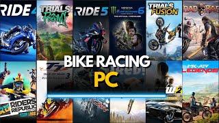 TOP 25 Best Bike Racing Games For PC 2024 [upl. by Yrtsed]