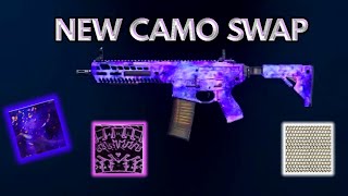 PATCHED NEW CAMO SWAP GLITCH for WARZONE BO6 CAMOS on MW23 Weapons [upl. by Drawyeh]