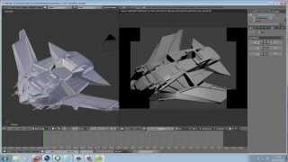 Basic extrusion modelling in Blender 265 [upl. by Latnahc985]