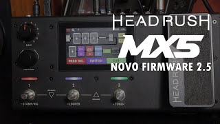 Novidades do novo Firmware HeadRush 25 [upl. by Marleah]