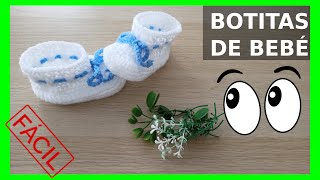 Botitas de bebé en crochet o Ganchillo [upl. by Ernesto]