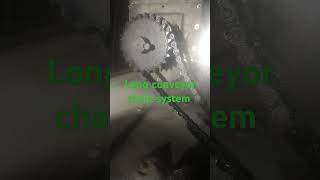 Long conveyor chain system youtube shortvideo machine [upl. by Aimek]