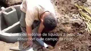 Instalación de Fosa Séptica Prefabricada CIFA [upl. by Ahsiliw]