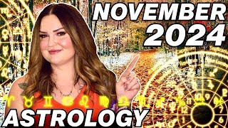 November 2024 Astrology [upl. by Gerita]