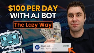 Lazy Way To Make Money Online With AI For Beginners In 2024 100Day [upl. by Ttehr]