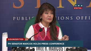 Sen Imee PhilHealths fund insufficient theres no surplus  ANC [upl. by Kristina]