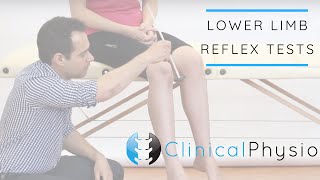 Lower Limb Reflex Tests including Babinski and Clonus  Clinical Physio [upl. by Pangaro]