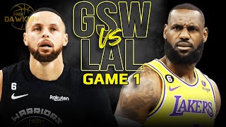 Golden State Warriors vs Los Angeles Lakers Game 1 Full Highlights  2023 WCSF  FreeDawkins [upl. by Winograd]