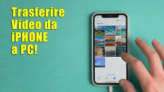 Come trasferire video da iphone a pc WindowsampMac  Tutorial 2022 [upl. by Neomah955]