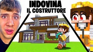 INDOVINA il COSTRUTTORE PROFESSIONISTA in MINECRAFT [upl. by Ericha]