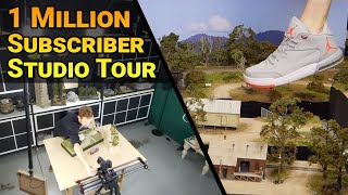 Behind the Scenes Studio Tour  Million Subscriber Special [upl. by Ariom]