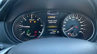 Nissan Qashqai C1130 and warning lights on dash FIX [upl. by Llenrod]