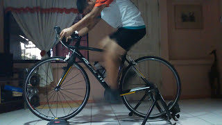 Avanti cadent ER 2 on Minoura B60R uncleats sound test minoura indoor cycling [upl. by Enitsahc]