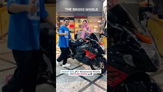 Salman Ali with Roshni Misbah at her Garage  The Bikers World India 🩵🩷 [upl. by Auberbach]