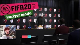 FIFA 20 KARİYER MODU  Detaylı İnceleme Basın Toplantısı  Oyuncu Moralleri ve Yenilikler [upl. by Sukhum]