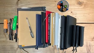 Notebooks Reviewed Leuchtturm Moleskine Midori Muji Roterfaden and more [upl. by Neellok564]