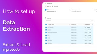 How to set up Data Extraction  Extract amp Load [upl. by Heffron]