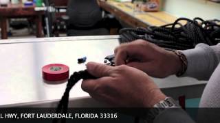 How To Splicing 3Strand Rope Demonstration [upl. by Desiri]