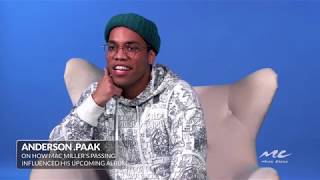 Anderson Paak Feels Mac Miller Helped Him Finish the Album [upl. by Jade]