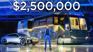 I LIVED IN The Most EXPENSIVE Motorhome in the World [upl. by Kirbie]