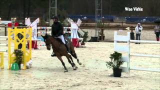 CSI2 Vidauban  Kevin Staut et For Joy vant ZorgvlietHDC  Grand Prix  manche 1  2013 [upl. by Dittman]