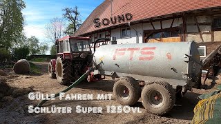 Schlüter Super 1250vl am Gülle Fahren  SOUND [upl. by Inalaek]