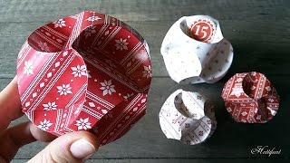 Hattifant  Christmas PATTERNS Triskele Paper Globe TUTORIAL [upl. by Crissie476]